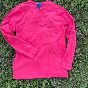 Ralph Lauren red Long Sleeve Shirt